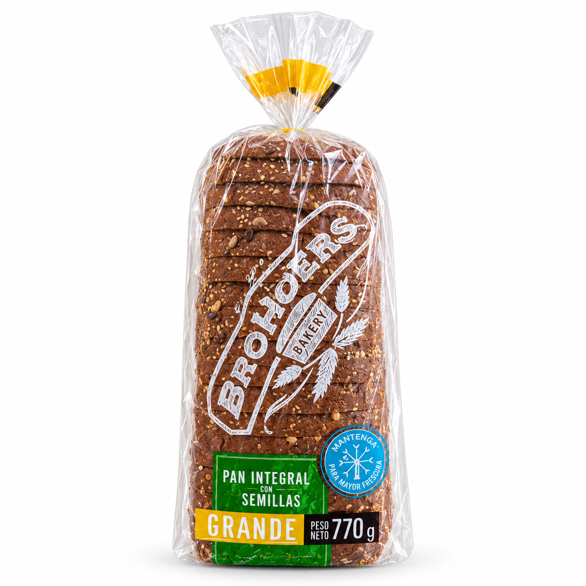 BROHDERS PAN SANDWICH INTEGRAL CON SEMILLAS 770g