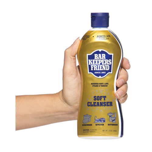 BAR KEEPERS FRIEND LIMPIADOR LIQUIDO SOFT CLEANSER COCINA Y BAÐOS 13 OZ