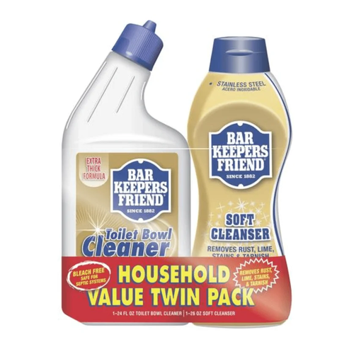 BAR KEEPERS FRIEND LIMPIADOR LIQUIDO TOILET BOWL CLEANER 24 OZ