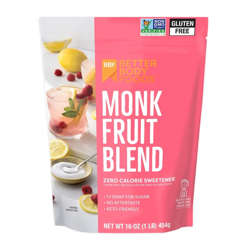 BETTER BODY FOODS SUSTITUTO DE AZUCAR DEL MONJE 454g