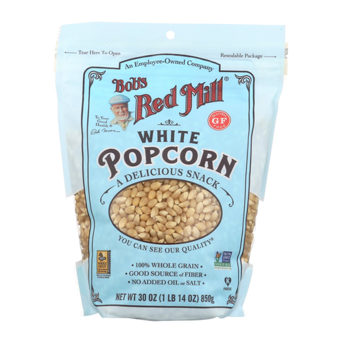 BOBS RED MILL MAIZ PARA POPOROPO WHITE POP CORN 850g