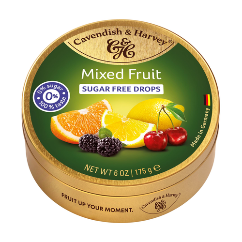 CAVENDISH & HARVEY DULCES MIXED FRUIT SUGAR FREE 175g