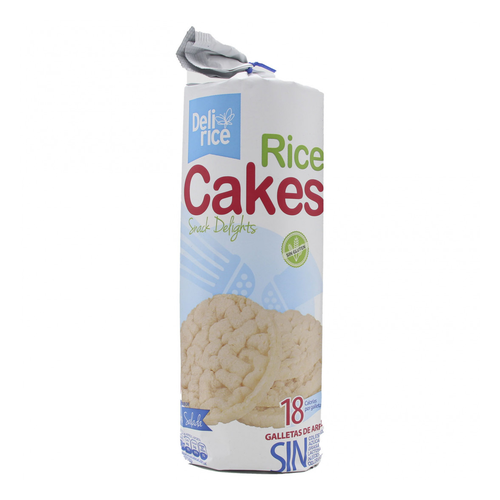 DELI RICE CAKES GALLETA DE ARROZ LIGERAMENTE SALADA 95g