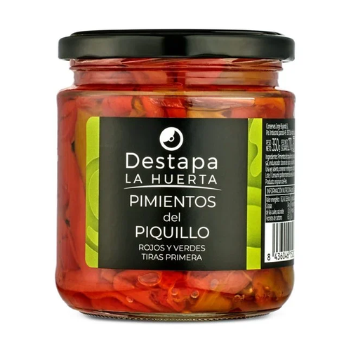 DESTAPA LA HUERTA PIMIENTOS ESTILO TRADICIONAL 212g