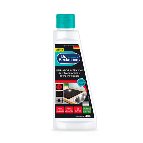 DR. BECKMANN LIMPIADOR LIQUIDO ESTUFAS DE VITROCER┴MICA 250ml