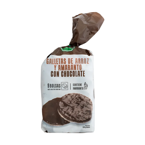 EL PANAL GALLETA DE ARROZ GALLETA CHOCOLATE ARROZ 198 UNIDAD