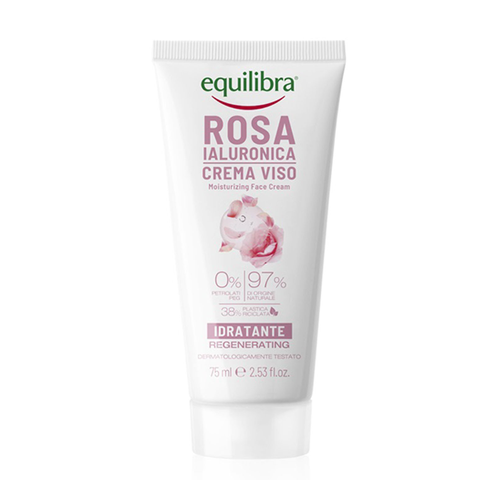 EQUILIBRA CREMA FACIAL ROSA IALURONICA CREMA VISO 75ml