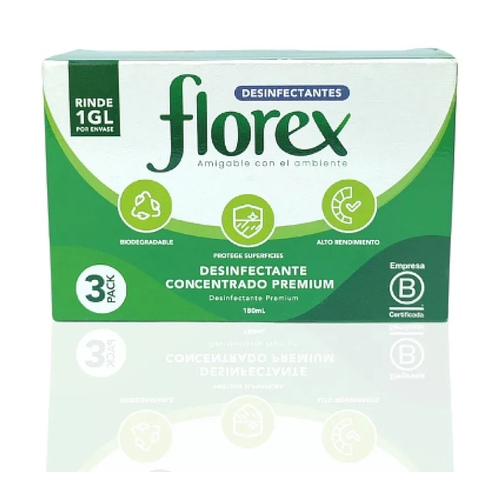 FLOREX DESINFECTANTE DESINFEC CONCENTRADO CAJA 180ml