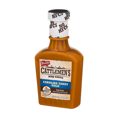 FRENCHS SALSA BARBACOA CATTLEMENS CAROLINA TANGY GOLD 18 OZ