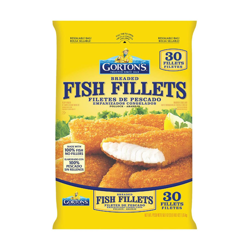 GORTONS FILETES DE PESCADO EMPANIZADOS 30 UNDS 58 OZ