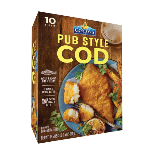 GORTONS MILANESA BACALAO ESTILO PUB EMPANIZADO 33 OZ