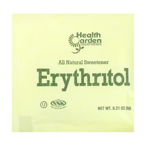 HEALTH GARDEN SUSTITUTO DE AZUCAR ERYTHRITOL SOBRES 50 UNIDAD
