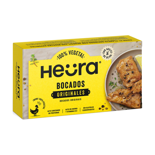 HEURA BOCADOS ORIGINALES- PROTEINA DE SOYA- 180g