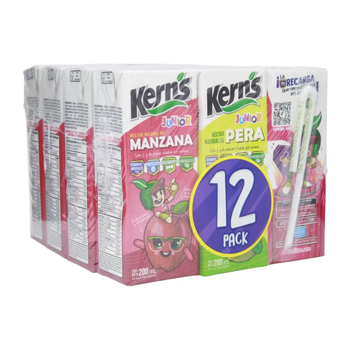 KERNS JUNIOR NECTAR DE FRUTAS MIXTO 200ML 12 UNIDAD