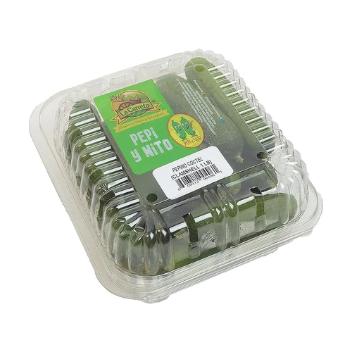 LA CARRETA PEPINO COCTEL BANDEJA (CLAMSHELL) 3 OZ