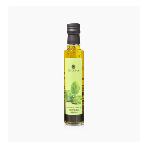 LA CHINATA CONDIMENTO ALBAHACA FRASCO A BASE ACEITE OLIVA 250ml
