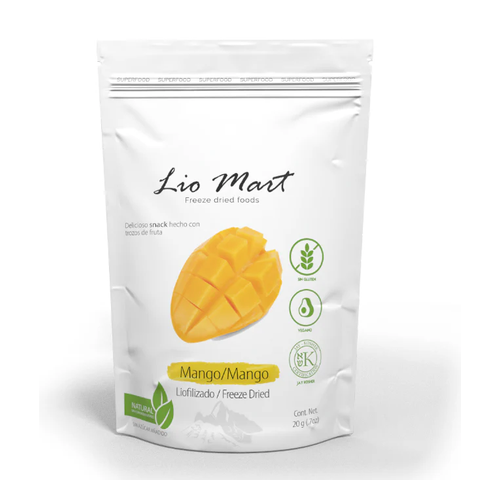 LA FINITA FRUTA DESHIDRATADA LIOFILIZADA MANGO 20g