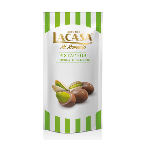 LACASA PISTACHOS PISTACHOS CHOCOLATE CON LECHE 50g