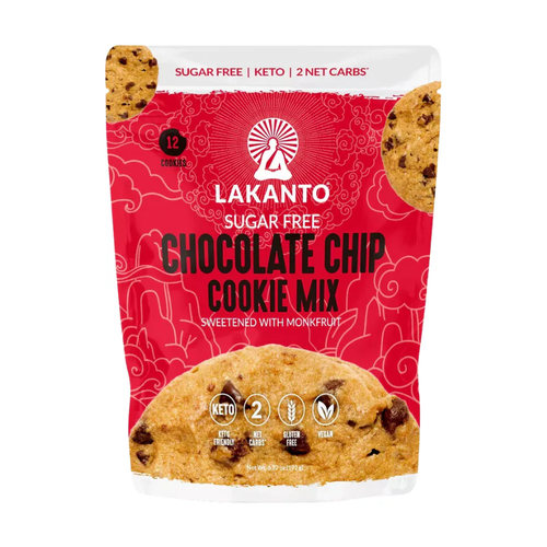 LAKANTO MEZCLA P/GALLETAS CHOCOLATE CHIP COOKIE MIX 192g