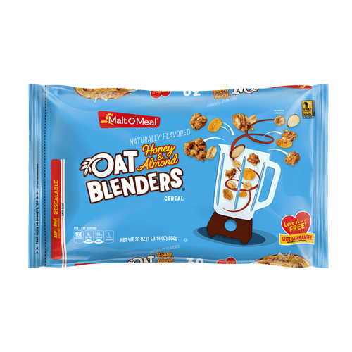 MALT O MEAL CEREAL OAT BLENDERS HONEY ALMOND 14 OZ