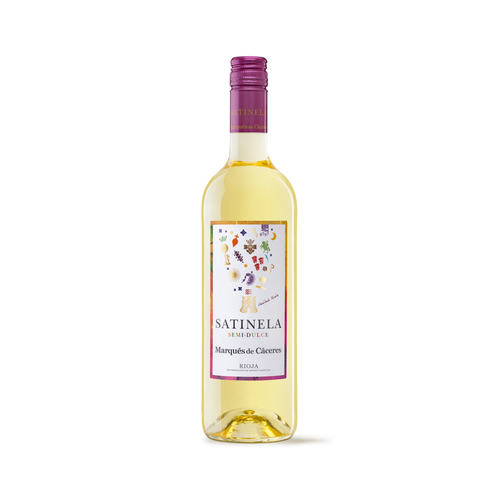 MARQUES DE CACERES VINO BLANCO SATINELA RIOJA SEMI-DULCE 750ml