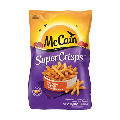 MCCAIN PAPAS CONGELADAS SUPERCRISPS SEASONED 750ml