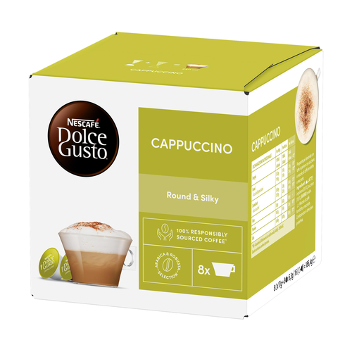 NESCAFE DOLCE GUSTO CAPPUCCINO CAPSULAS 16 UNIDAD