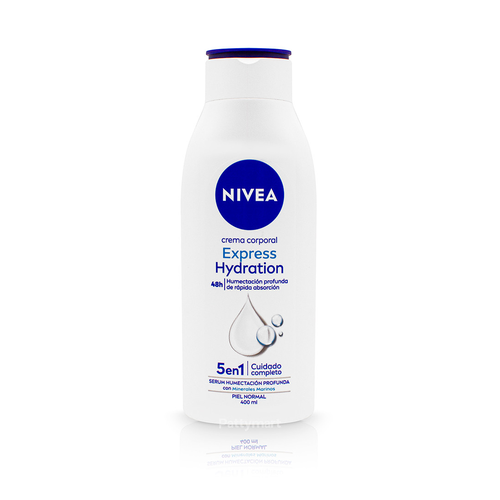 NIVEA CREMA CORPORAL EXPRESS HYDRTATACION PIEL NORMAL 400ml