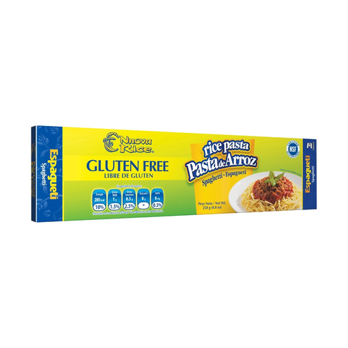 NNOVA RICE PASTA ALIMENTICIA ARROZ INTEGRAL G/F 250g