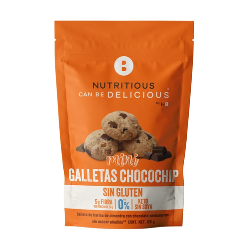 NUTRICIOUS CAN BE DELICIUOUS GALLETA CHOCOCHIP MINI BOLSA 126g