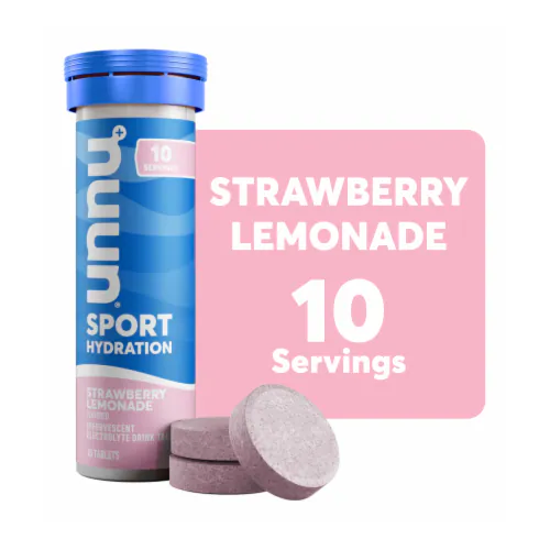 NUUN HYDRATION SPORT HYDRATION STRAWBERRY LEMONADE 10 UNIDAD