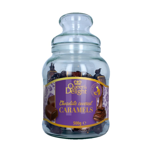 QUEENS DELIGHT CARAMELOS CARAMEL HARD CANDY 525g