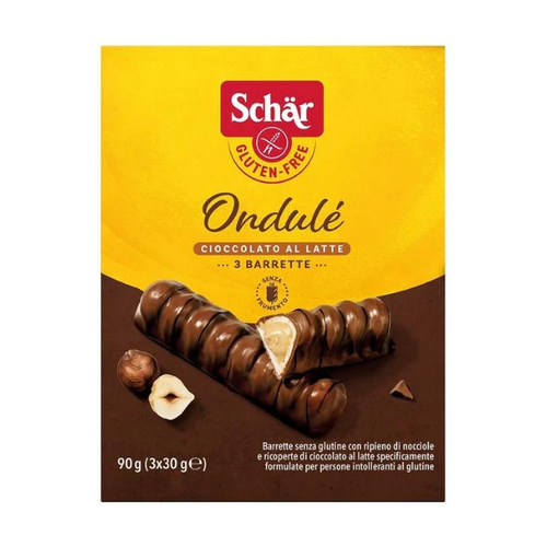 SCHAR GALLETA ONDUL╔ CHOCOLATE LATTE GLUTEN FREE 90g