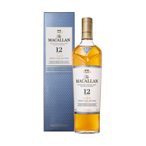 THE MACALLAN WHISKY 12 YEARS TRIPLE CASK BOTELLA 700ml