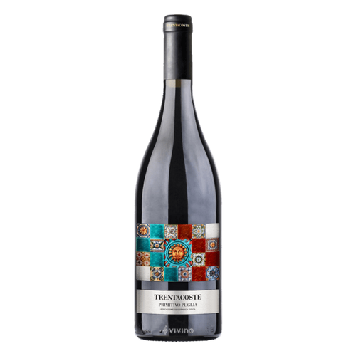 TRENTACOSTE VINO TINTO PRIMITIVO PUGLIA BOTELLA 750ml