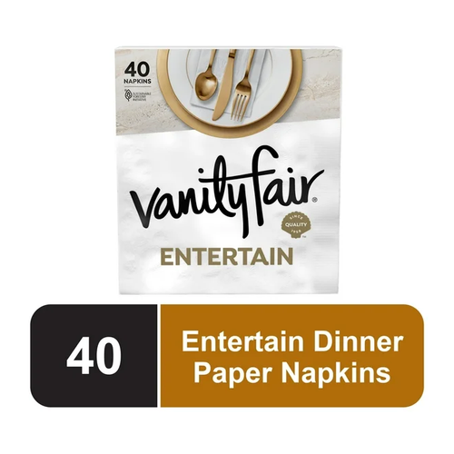 VANITY FAIR SERVILLETA ENTERTAIN NAPKINS 40 UNIDAD