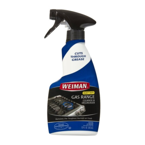WEIMAN LIMPIADOR LIQUIDO GAS RANGE CLEANER/DEGREASER 355ml