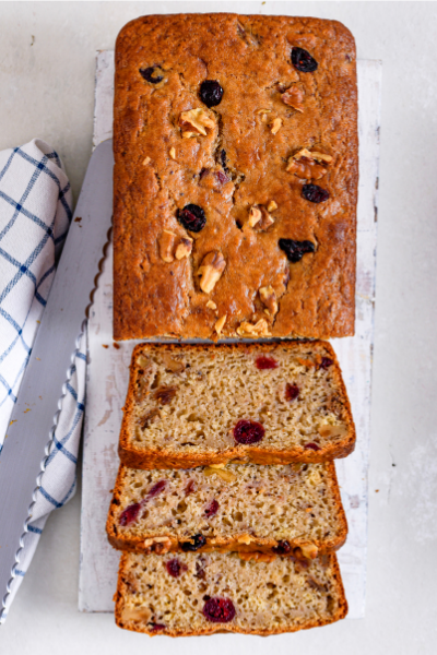 Pan de Arándanos y Nueces