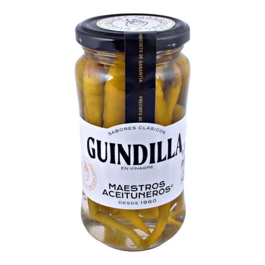 MAESTROS ACEITUNEROS GUINDILLAS EN VINAGRE 345g