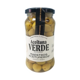 MAESTROS ACEITUNEROS ACEITUNA VERDE SIN HUESO 320g