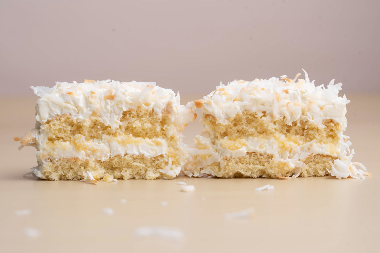 Italian Lemon Coconut Mini Cake