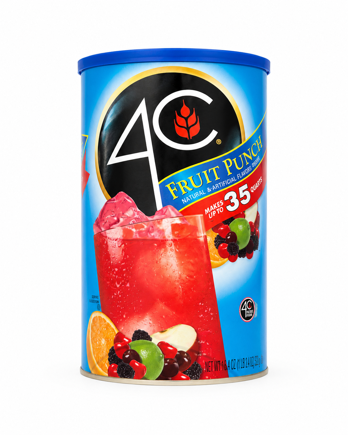 4C FRUIT PUNCH  2.06 KG /4LB