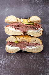 Pepperoncini & Pastrami Bagel