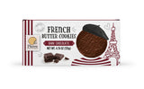 PIERRE BISCUITERIE FRENCH BUTTER COOKIES DARK CHOCOLATE 135G