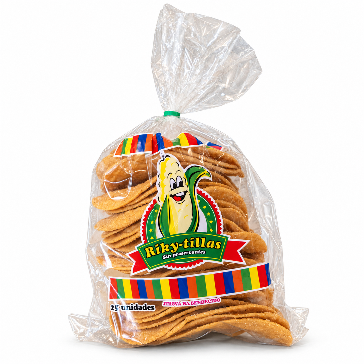 BEREQUIAS RIKY TILLAS TOSTADA MEDIANAS 25 UNIDADES
