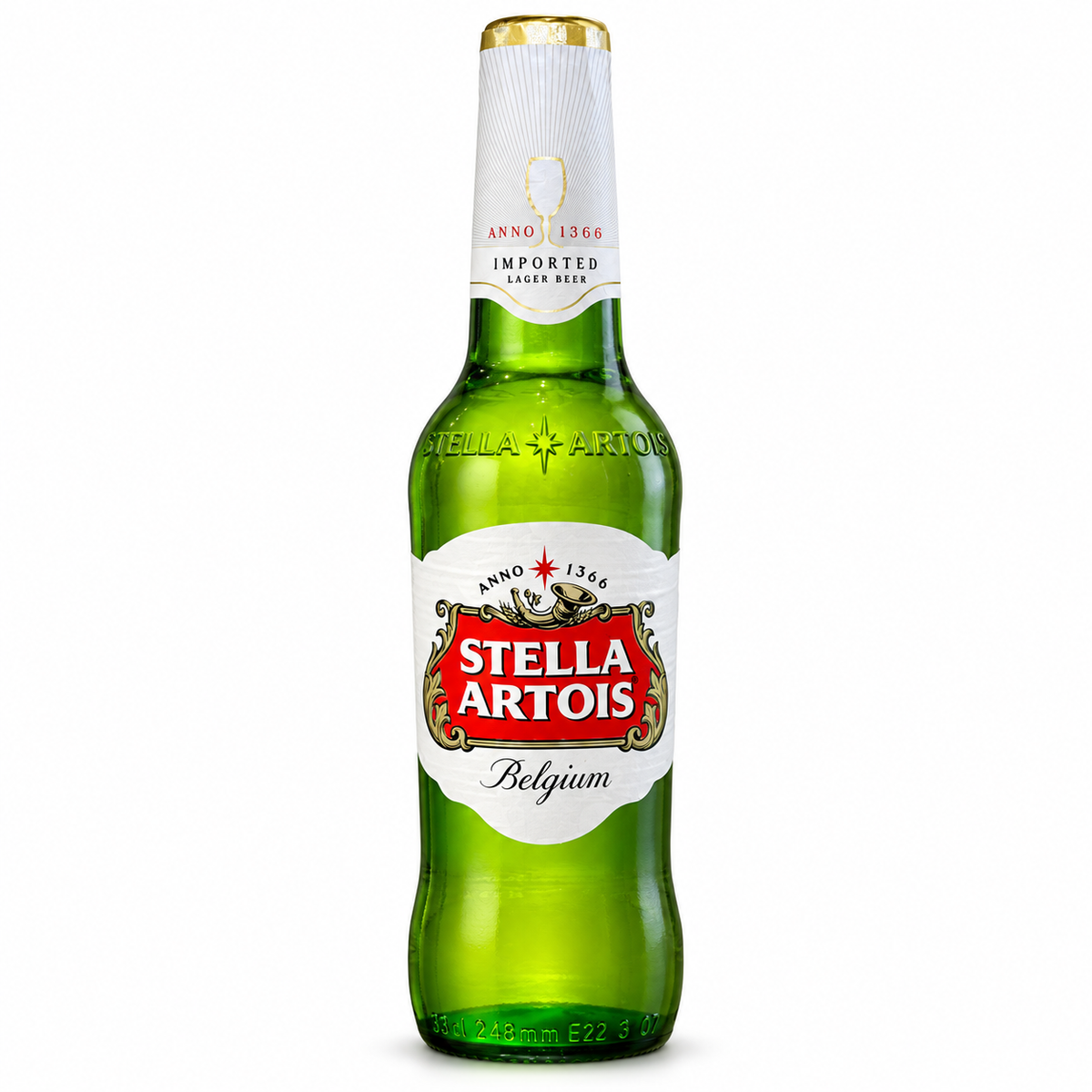 STELLA ARTOIS CERVEZA CLARA 330 ML