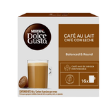 NESCAFE DOLCE GUSTO CAF╔ CON LECHE CAPSULAS 16 UNIDAD