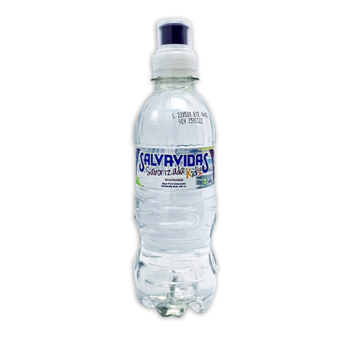 SALVAVIDAS AGUA SABORIZADA UVA KIDS 300ml