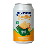 SALVAVIDAS AGUA SABORIZADA SAPARKLING PIÐA LATA 350ml