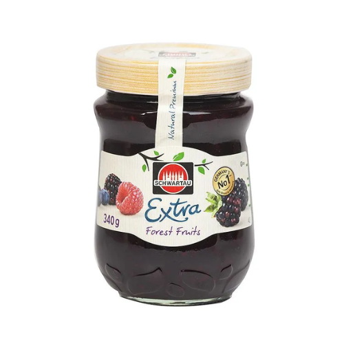 SCHWARTAU MERMELADA MERMELADA DE FRUTOS DEL BOSQUE 280g